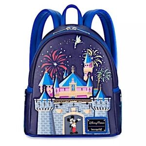 Disney Parks Loungefly Mickey Magic Kingdom Castle Walt Disney World Backpack